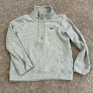Gray Quarter-Zip Vineyard Vines Pullover 2t